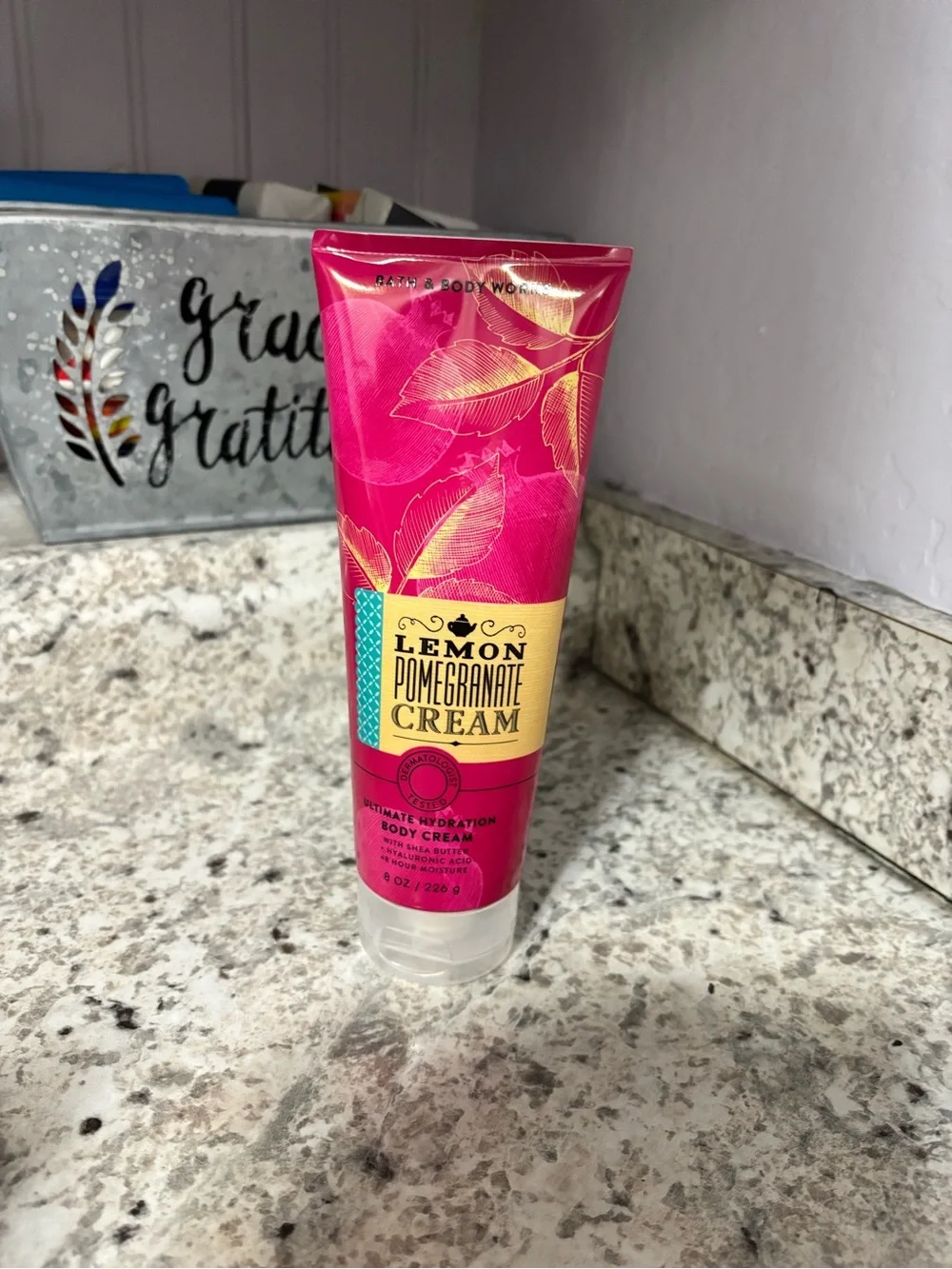 Bath & Body Works Lemon Pomegranate Cream Set NWT
